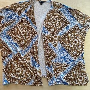 Rouge Collection Short Sleeve Cardigan O/S (DR)